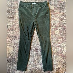 Loft High Waist Skinny Cords 8P/29P
